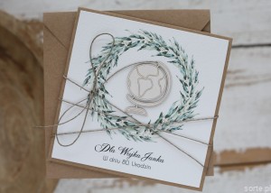 Kartka ręcznie robiona urodzinowa dla podróżnika