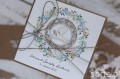 Kartka na chrzest personalizowana - prezent - pamiątka chrztu z życzeniami od matki chrzestnej SORTE.pl