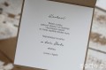 Personalizowany prezent - wyjątkowa kartka ślubna ręcznie robiona w stylu boho na ślub pomysł prezent ślubny z personalizacją + personalizowane najpiękniejsze życzenia ślubne od rodziców, matki chrzestnej, ojca chrzestnego, świadków - Wedding Card