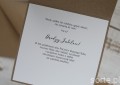 Ręcznie robiona kartka życzenia z okazji 35. rocznicy ślubu - prezent na rocznicę ślubu - koralowa