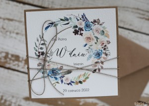 Kartka ręcznie robiona urodzinowa z personalizacją