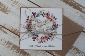 Kartka ręcznie robiona urodzinowa dla podróżnika