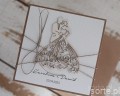Personalizowany prezent - wyjątkowa kartka ślubna ręcznie robiona w stylu boho na ślub pomysł prezent ślubny z personalizacją + personalizowane najpiękniejsze życzenia ślubne od rodziców, matki chrzestnej, ojca chrzestnego, świadków