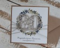 Wyjątkowa ręcznie robiona kartka życzenia na 80 urodziny, osiemdziesiątka - pomysł na prezent na osiemdziesiątkę