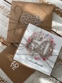 Personalizowany pomysł prezent - wyjątkowa kartka rocznicowa ręcznie robiona na 50 rocznicę ślubu prezent z personalizacją + personalizowane najpiękniejsze życzenia na rocznicę ślubu