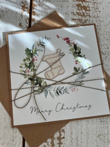 Stylowa ręcznie robiona kartka świąteczna Merry Christmas card sorte.pl christmas wishes 8.jpeg