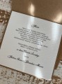 Kartka na chrzest personalizowana od chrzestnej - prezent - pamiątka chrztu z życzeniami