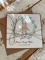 Oryginalna kartka z personalizacją na chrzest dla chłopca - pomysł na personalizowany prezent na chrzciny - pamiątka chrztu ręcznie robiona od matki chrzestnej, ojca chrzestnego + najpiękniejsze życzenia