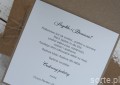 Personalizowany prezent - wyjątkowa kartka ręcznie robiona w stylu boho z sercem na ślub pomysł prezent ślubny z personalizacją + personalizowane najpiękniejsze życzenia ślubne SORTE.pl
