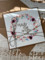 Kartka ślubna man&wife handmade wedding card