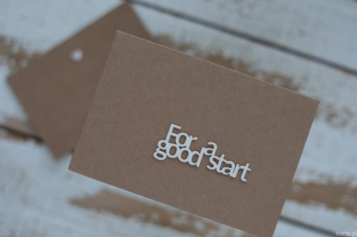 Koperta na pieniądze 'for a good start' 10x14,5cm
