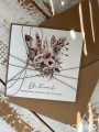 Personalizowany prezent - kartka ręcznie robiona na 18 urodziny, pomysł na prezent osiemnastka z personalizacją + personalizowane najpiękniejsze życzenia urodzinowe - boho