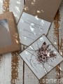 Personalizowany prezent - kartka ręcznie robiona na 18 urodziny, pomysł na prezent osiemnastka z personalizacją + personalizowane najpiękniejsze życzenia urodzinowe - boho