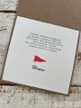 Wyjątkowe ręcznie robione kartki świąteczne z logo na Boże Narodzenie wianek świąteczny - ręcznie robiona kartka świąteczna firmowa - oferta dla firm