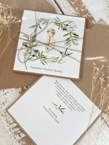 Kartka na komunię - pamiątka komunii ręcznie robiona pomysł na prezent komunijny - Pierwsza Komunia Święta najpiękniejsze życzenia komunijne