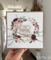 Kartka ślubna twobecomeone handmade wedding card