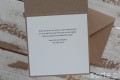 Personalizowany prezent - wyjątkowa kartka ślubna ręcznie robiona w stylu boho na ślub pomysł prezent ślubny z personalizacją + personalizowane najpiękniejsze życzenia ślubne