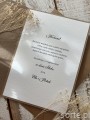 Personalizowany prezent - wyjątkowa kartka ślubna ręcznie robiona w stylu boho na ślub pomysł prezent ślubny z personalizacją + personalizowane najpiękniejsze życzenia ślubne duża A5