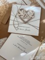 Wyjątkowa kartka ślubna ręcznie robiona na ślub pomysł prezent ślubny + wyjątkowe życzenia ślubne