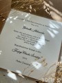Wyjątkowa personalizowana kartka na chrzest dla dziewczynki - pomysł na prezent na chrzciny - pamiątka chrztu ręcznie robiona od matki chrzestnej, ojca chrzestnego + najpiękniejsze życzenia
