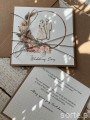 Kartka ślubna po angielsku boho wedding day