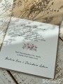 Wyjątkowa personalizowana kartka na chrzest dla dziewczynki - pomysł na prezent na chrzciny - pamiątka chrztu ręcznie robiona od matki chrzestnej, ojca chrzestnego + najpiękniejsze życzenia