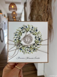 Kartka na komunię od chrzestnej pierwsza komunia święta życzenia