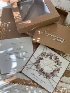 Wyjątkowa kartka ręcznie robiona z okazji 45 rocznicy ślubu z personalizacją + najpiękniejsze życzenia na rocznicę ślubu