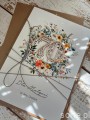 Wyjątkowa personalizowana kartka ręcznie robiona na 70 urodziny, pomysł na prezent na pięćdziesiątkę z personalizacją dla kobiety + personalizowane najpiękniejsze życzenia prosto z serca urodzinowe duża A5