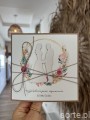 Kartka ślubna handmade boho 3