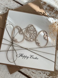 Kartka wielkanocna Happy Easter card handmade
