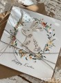 Kartka wielkanocna ręcznie robiona po angielsku Happy Easter handmade card