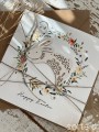 Kartka wielkanocna ręcznie robiona po angielsku Happy Easter handmade card