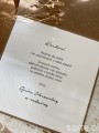 Wyjątkowa kartka na ślub ręcznie robiona z personalizacją i życzeniami