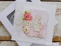 Pamiątka komunii - elegancka kartka na komunię ręcznie robiona + najpiękniejsze życzenia komunijne