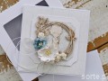 Pamiątka komunii - elegancka kartka na komunię ręcznie robiona + najpiękniejsze życzenia komunijne