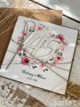Personalizowany prezent - wyjątkowa kartka ręcznie robiona na 45 urodziny, pomysł na prezent z personalizacją dla kobiety + personalizowane najpiękniejsze życzenia urodzinowe