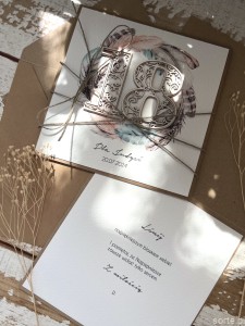 Personalizowany prezent - kartka ręcznie robiona na 18 urodziny, pomysł na prezent osiemnastka z personalizacją + personalizowane najpiękniejsze życzenia urodzinowe boho