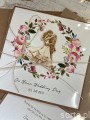 Kartka ślubna wedding card on your Wedding Day boho