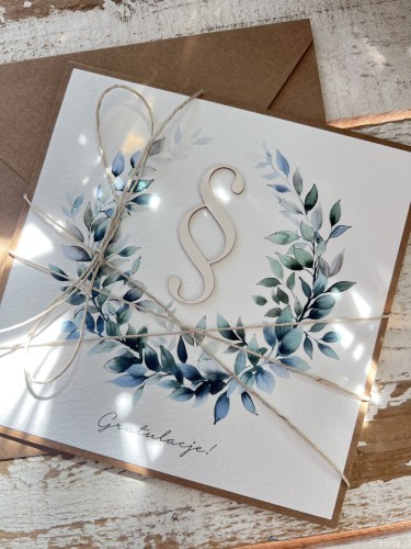 Ręcznie robiona kartka gratulacje z okazji uzyskania absolutorium obrony pracy licencjackiej, magisterskiej, doktorskiej dla prawnika