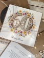 Personalizowany prezent - kartka ręcznie robiona na 60 urodziny, pomysł na prezent z personalizacją + personalizowane najpiękniejsze życzenia urodzinowe
