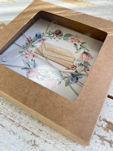 Podziękowanie za współpracę - Kartka ręcznie robiona z okazji przejścia na emeryturę - gratulacje emerytura życzenia dla emeryta, emerytki - wspaniałej emerytury - książki