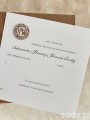 Zestaw - 10 szt. Zaproszenia na komunię handmade - zaproszenia komunijne hostia