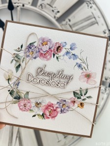 Kartka ręcznie robiona na 18 urodziny, szczęśliwej dorosłości, osiemnastka prezent