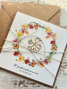 Kartka na pożegnanie współpracownika, pracownika powodzenia w nowej pracy, podziękowanie za współpracę