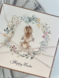 Kartka wielkanocna Happy Easter card handmade