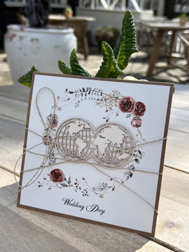 Kartka ślubna wedding day handmade wedding card