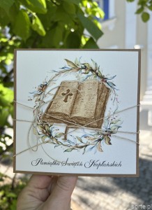 Kartka z okazji święceń kapłańskich dla księdza