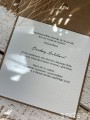 Rustykalna kartka życzenia z okazji 55. rocznicy ślubu - pięćdziesiąta rocznica ślubu - pomysł na prezent - życzenia