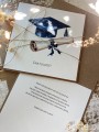 Ręcznie robiona kartka gratulacje z okazji uzyskania absolutorium obrony pracy licencjackiej, magisterskiej, doktorskiej - zakończenia studiów, dla magistra, doktora - piękne życzenia, gratulacje
